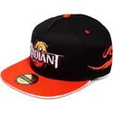 cappello-snapback-piatto-nero-e-arancione-con-logo-radiant-di-difuzed