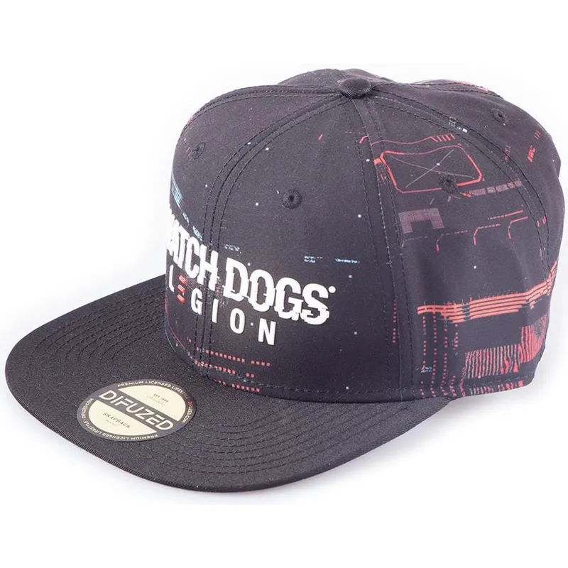 cappelli-piatta-nero-snapback-di-difuzed