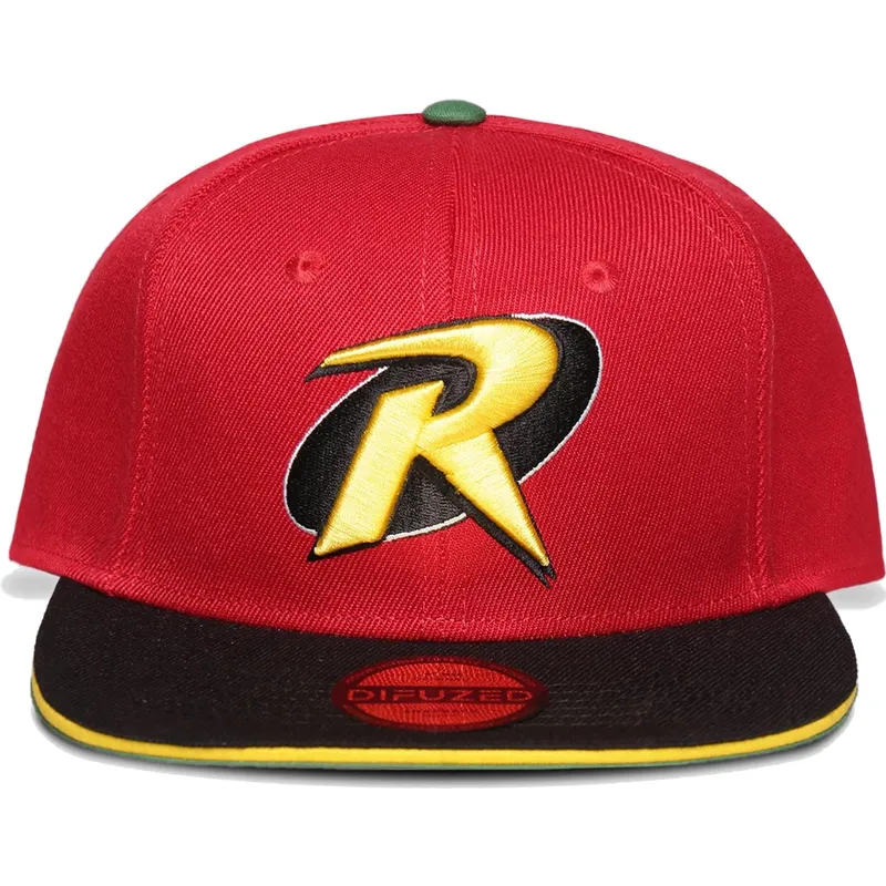 cappelli-piatta-rosso-snapback-di-difuzed