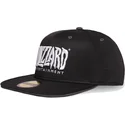 cappello-piatto-nero-snapback-logo-blizzard-entertainment-di-difuzed