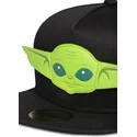 cappello-piatto-nero-snapback-grogu-baby-yoda-the-mandalorian-star-wars-di-difuzed