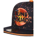cappello-piatto-nero-e-arancione-snapback-bugs-bunny-space-jam-looney-tunes-di-difuzed