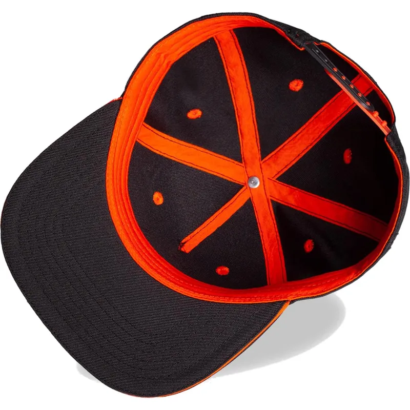 cappello-piatto-nero-e-arancione-snapback-per-bambino-boba-fett-bounty-hunter-the-mandalorian-star-wars-di-difuzed