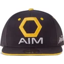 cappello-piatto-nero-e-giallo-snapback-aim-avengers-marvel-comics-di-difuzed