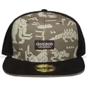 grune-und-schwarze-snapback-kappe-forbidden-west-horizon-von-difuzed