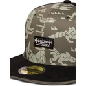 gorra-plana-verde-y-negra-snapback-forbidden-west-horizon-de-difuzed