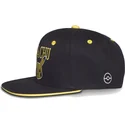 cappello-piatto-nero-e-giallo-snapback-pikachu-angry-pokemon-di-difuzed