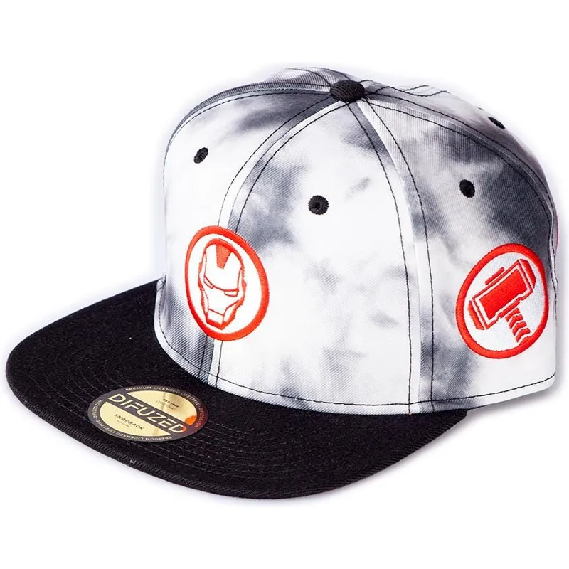mutzen-flach-weiss-snapback-von-difuzed mutzen-flach-weiss-snapback-von-difuzed