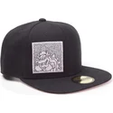 cappello-piatto-nero-snapback-bowser-festival-japanese-super-mario-bros-di-difuzed