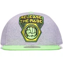 grau-grune-snapback-kappe-fur-jungen-hulk-release-the-rage-marvel-comics-von-difuzed