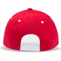 cappellino-rosso-con-visiera-curva-snapback-leaf-logo-animal-crossing-di-difuzed