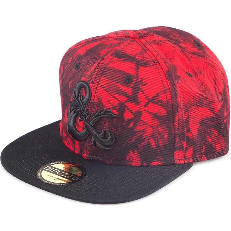 cappelli-piatta-rosso-snapback-di-difuzed