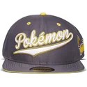 cappello-piatto-nero-snapback-pikachu-baseball-pokemon-di-difuzed