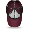 cappelli-curva-rosso-cinghia-regolabile-granate-9forty-league-essential-dei-new-york-yankees-mlb-di-new-era