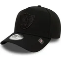 cappello-snapback-nero-con-visiera-curva-e-logo-nero-9forty-e-frame-dei-las-vegas-raiders-nfl-di-new-era