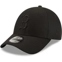 cappellino-nero-snapback-con-visiera-curva-e-logo-nero-9forty-mono-team-colour-dei-boston-red-sox-mlb-di-new-era