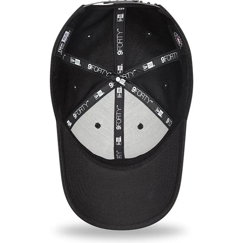 cappelli-curva-nero-snapback-9forty-mono-team-colour-dei-boston-red-sox-mlb-di-new-era