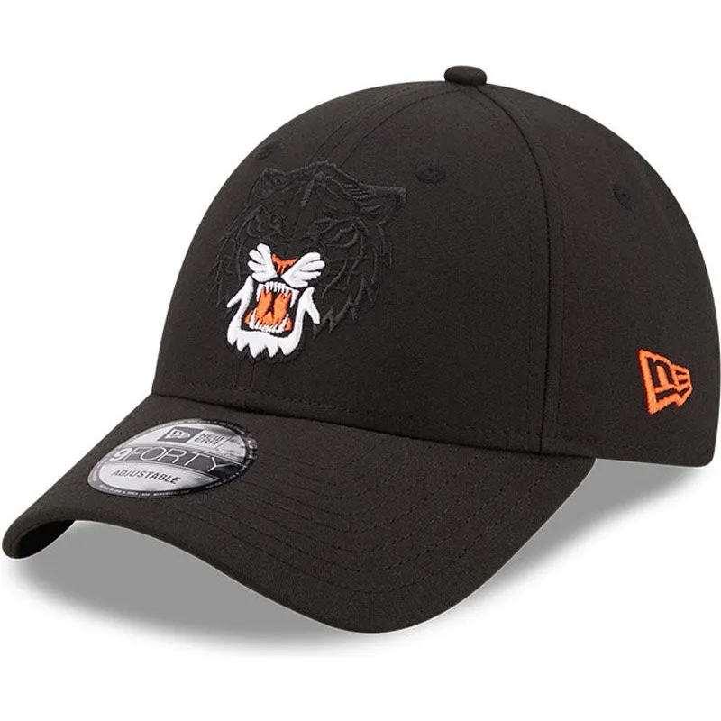 cappelli-curva-nero-snapback-9forty-elemental-dei-detroit-tigers-mlb-di-new-era