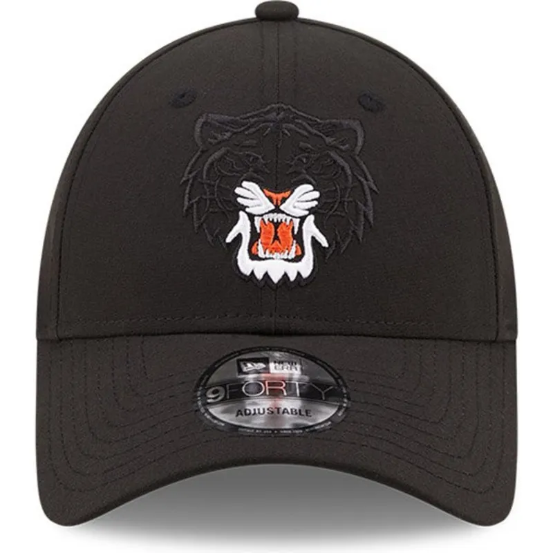 cappelli-curva-nero-snapback-9forty-elemental-dei-detroit-tigers-mlb-di-new-era