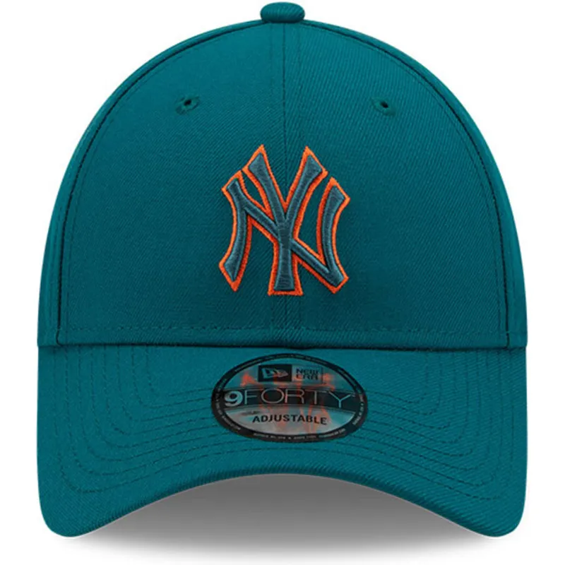 cappelli-curva-blu-cinghia-regolabile-9forty-pop-outline-dei-new-york-yankees-mlb-di-new-era cappelli-curva-blu-cinghia-regolabile-9forty-pop-outline-dei-new-york-yankees-mlb-di-new-era
