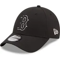cappellino-regolabile-nero-con-visiera-curva-9forty-black-and-silver-dei-boston-red-sox-mlb-di-new-era