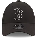 cappellino-regolabile-nero-con-visiera-curva-9forty-black-and-silver-dei-boston-red-sox-mlb-di-new-era