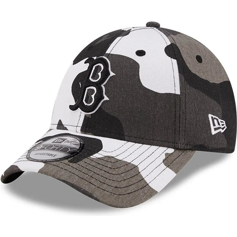 cappelli-curva-mimetizzazione-cinghia-regolabile-negro-9forty-all-over-urban-print-dei-boston-red-sox-mlb-di-new-era cappelli-curva-mimetizzazione-cinghia-regolabile-negro-9forty-all-over-urban-print-dei-boston-red-sox-mlb-di-new-era