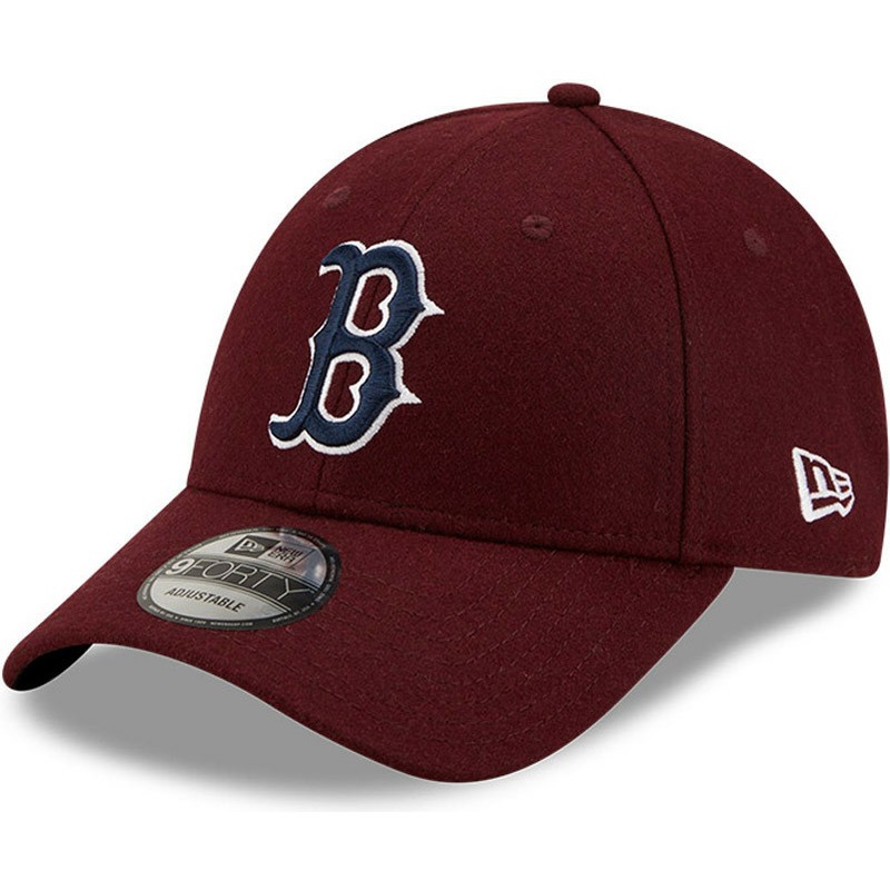 New Era 9Forty Cap WINTERIZED Boston Red Sox maroon 