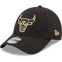 mutzen-gebogen-schwarz-snapback-9forty-black-and-gold-der-chicago-bulls-nba-von-new-era