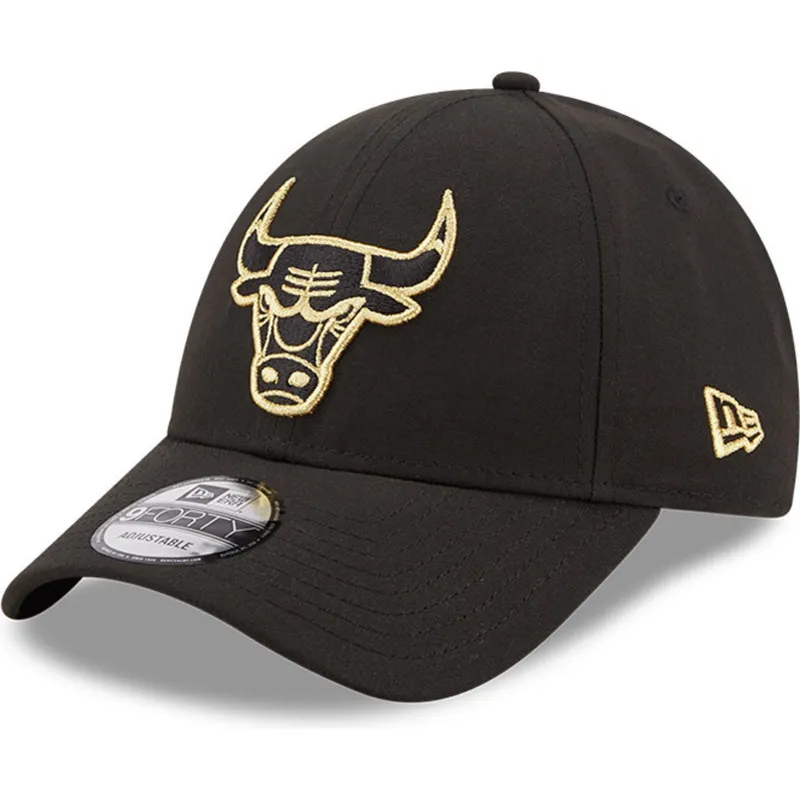 cappelli-curva-nero-snapback-9forty-black-and-gold-dei-chicago-bulls-nba-di-new-era cappelli-curva-nero-snapback-9forty-black-and-gold-dei-chicago-bulls-nba-di-new-era