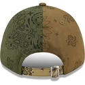 mutzen-gebogen-grun-verstellbares-band-9forty-paisley-print-der-new-york-yankees-mlb-von-new-era