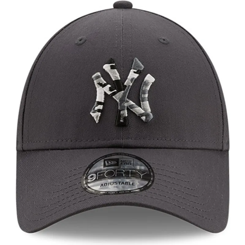 cappelli-curva-grigio-cinghia-regolabile-9forty-camo-infill-dei-new-york-yankees-mlb-di-new-era cappelli-curva-grigio-cinghia-regolabile-9forty-camo-infill-dei-new-york-yankees-mlb-di-new-era