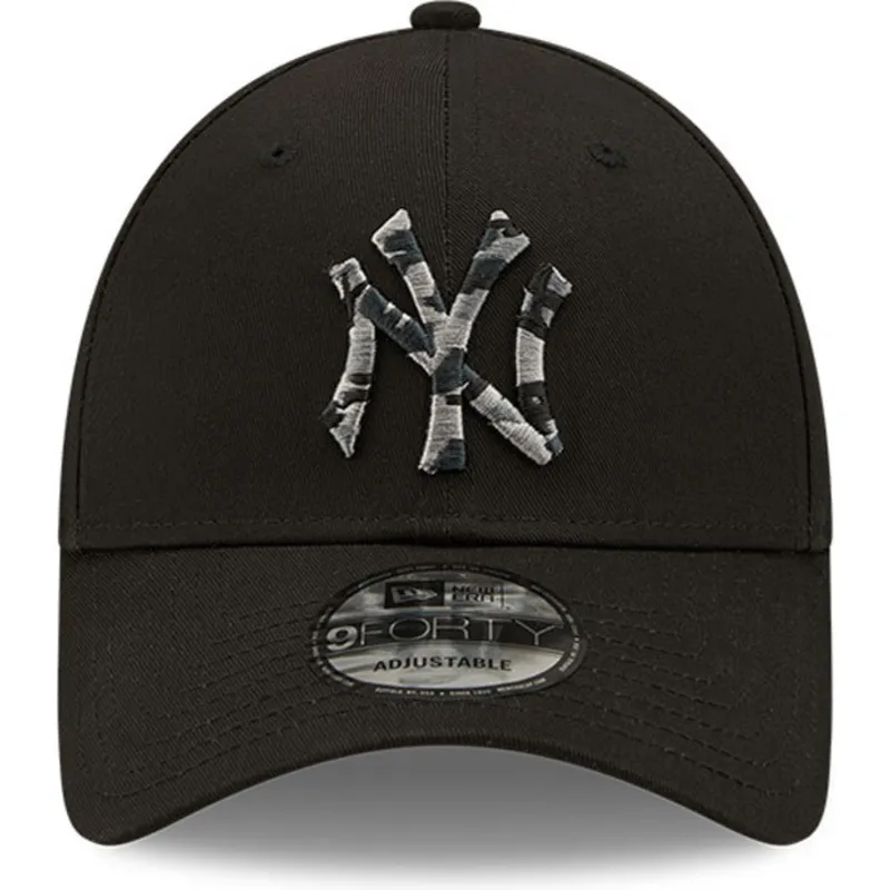 cappelli-curva-nero-cinghia-regolabile-9forty-camo-infill-dei-new-york-yankees-mlb-di-new-era