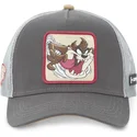 mutzen-gebogen-grau-snapback-diablo-tasmanischer-teufel-looney-tunes-von-capslab