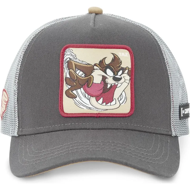 cappelli-curva-grigio-snapback-diablo-diavolo-della-tasmania-looney-tunes-di-capslab cappelli-curva-grigio-snapback-diablo-diavolo-della-tasmania-looney-tunes-di-capslab