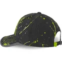 schwarze-und-grune-verstellbare-curved-cap-tag-ric-rick-und-morty-von-capslab