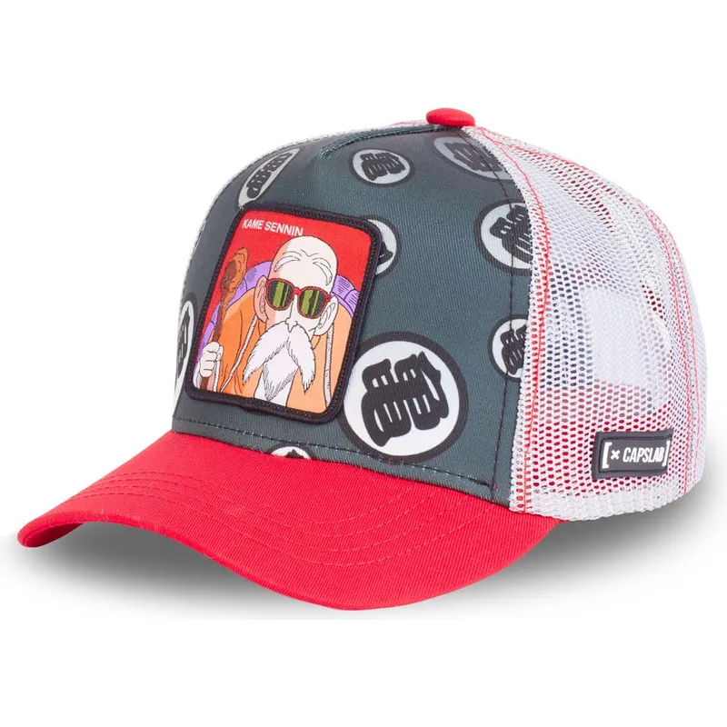 cappelli-curva-blu-snapback-master-roshi-dragon-ball-di-capslab cappelli-curva-blu-snapback-master-roshi-dragon-ball-di-capslab