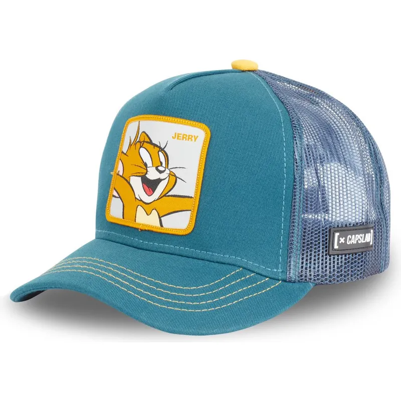 cappelli-curva-blu-snapback-jerry-looney-tunes-di-capslab cappelli-curva-blu-snapback-jerry-looney-tunes-di-capslab