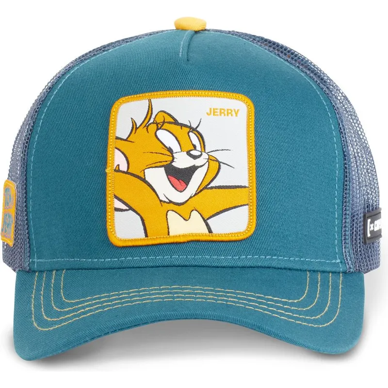 cappelli-curva-blu-snapback-jerry-looney-tunes-di-capslab cappelli-curva-blu-snapback-jerry-looney-tunes-di-capslab