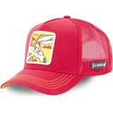 cappellino-trucker-rosso-coyote-loo5-coy1-looney-tunes-di-capslab