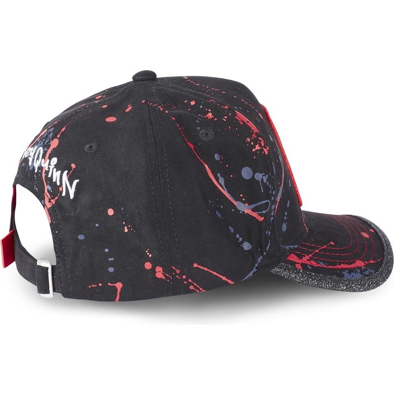 Capslab Curved Brim Harley Quinn TAG HAR DC Comics Black and Red