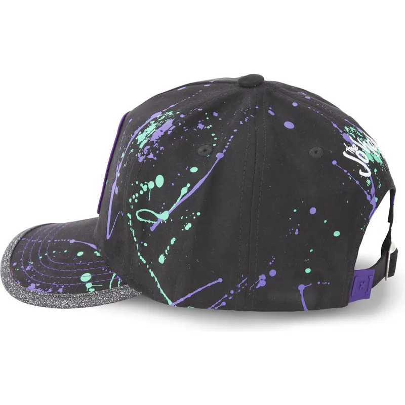 schwarze-und-violette-verstellbare-curved-cap-joker-tag-jok-dc-comics-von-capslab