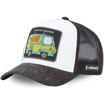 cappelli-curva-bianco-snapback-the-mystery-machine-scooby-doo-di-capslab