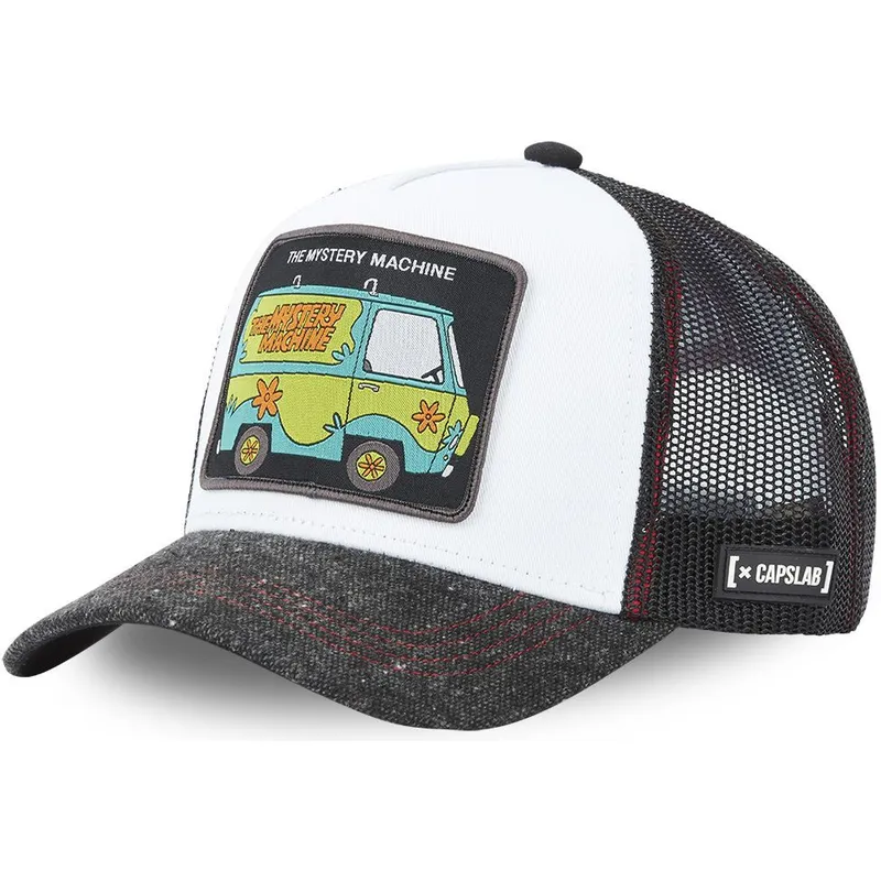 cappelli-curva-bianco-snapback-the-mystery-machine-scooby-doo-di-capslab