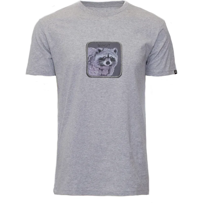 t-shirt-kurzarm-grau-der-manga-corta-gris-mapache-bandit-the-farm-the-farm-von-goorin-bros t-shirt-kurzarm-grau-der-manga-corta-gris-mapache-bandit-the-farm-the-farm-von-goorin-bros