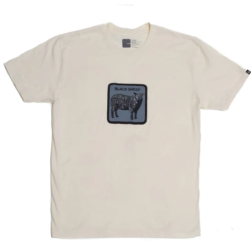 magliette-manica-corta-beige-dei-manga-corta-beige-oveja-black-sheep-herd-me-the-farm-the-farm-di-goorin-bros magliette-manica-corta-beige-dei-manga-corta-beige-oveja-black-sheep-herd-me-the-farm-the-farm-di-goorin-bros