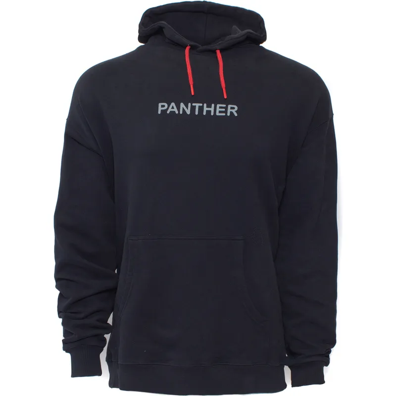 felpe-con-cappuccio-nero-dei-sudadera-con-capucha-negra-pantera-panther-solitary-the-farm-the-farm-di-goorin-bros