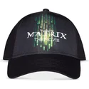 cappellino-nero-snapback-curvo-the-matrix-4-di-difuzed