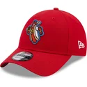 cappellino-rosso-curvo-regolabile-9forty-dei-reading-fightin-phils-milb-di-new-era