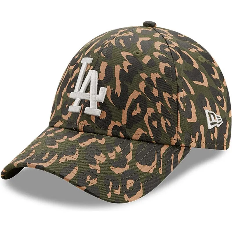 cappellino-curvo-mimetico-regolabile-9forty-all-over-camo-dei-los-angeles-dodgers-mlb-di-new-era